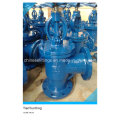 Outside Screw Stem Flanged Right Angle Globe Valve